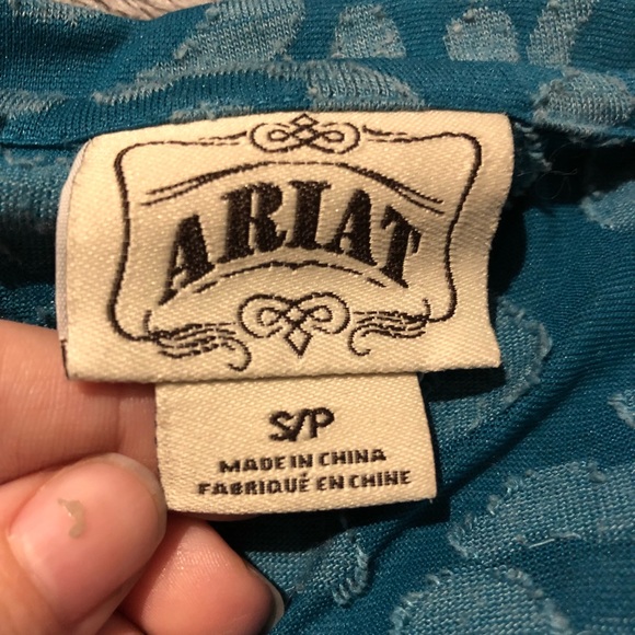 Ariat cheetah print shirt - Picture 3 of 4